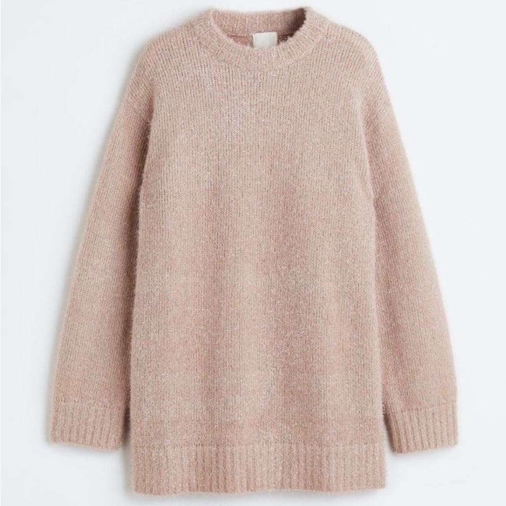 H&M Glittery Sweater Dress